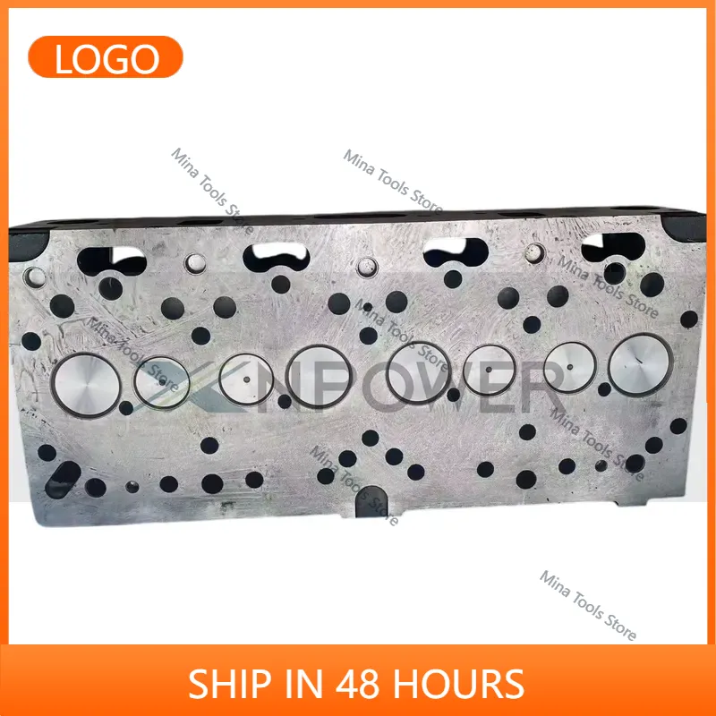 Engine Cylinder Head - Mesin ZZ80252 ZZ80253 Suku Cadang Excavator