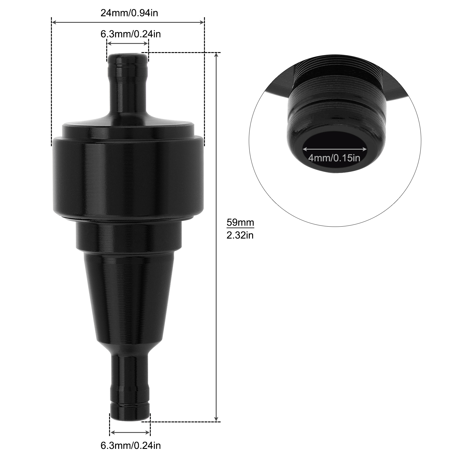 1/4 Inci, Filter Bahan Bakar M - Motorcycle Oil Filter ulasan dan harga