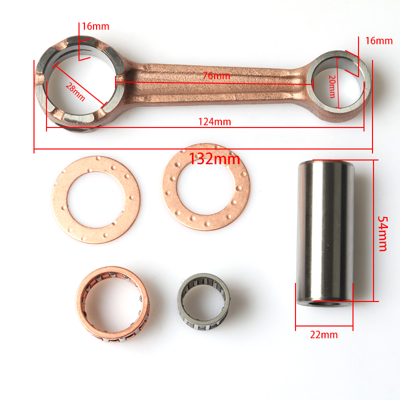 Untuk YAMAHA DT125 DT 125 DT17 - Motorcycle Crankshaft ulasan dan harga