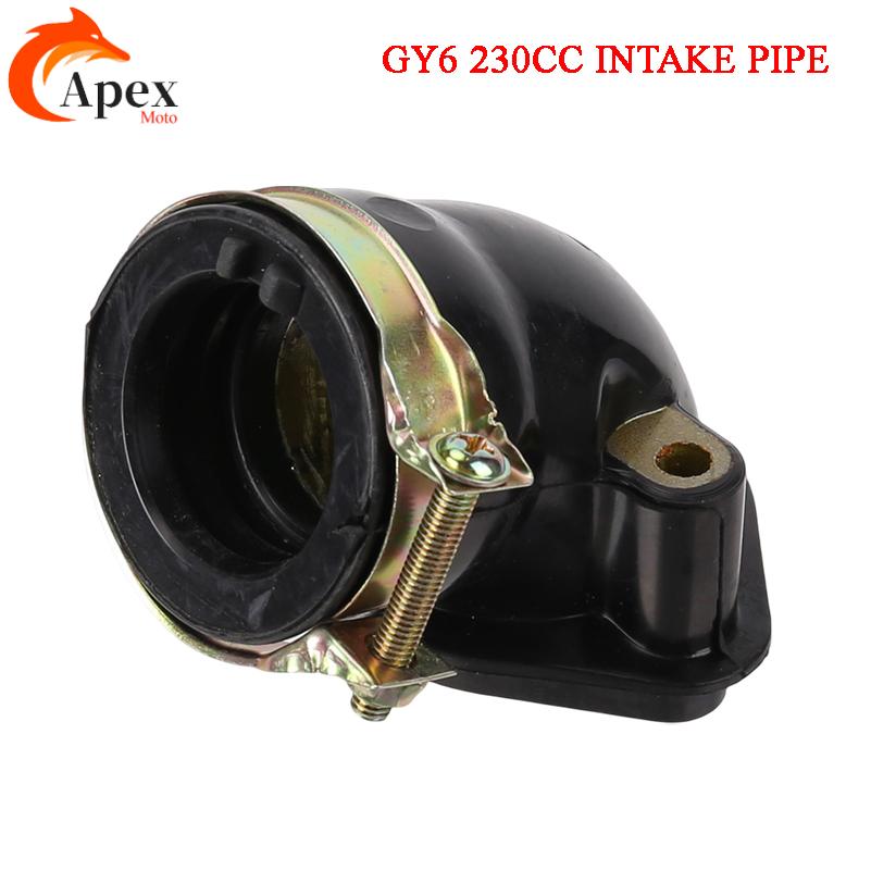 Pipa saluran masuk Gy6 230cc u - Motorcycle Carburetor ulasan dan harga