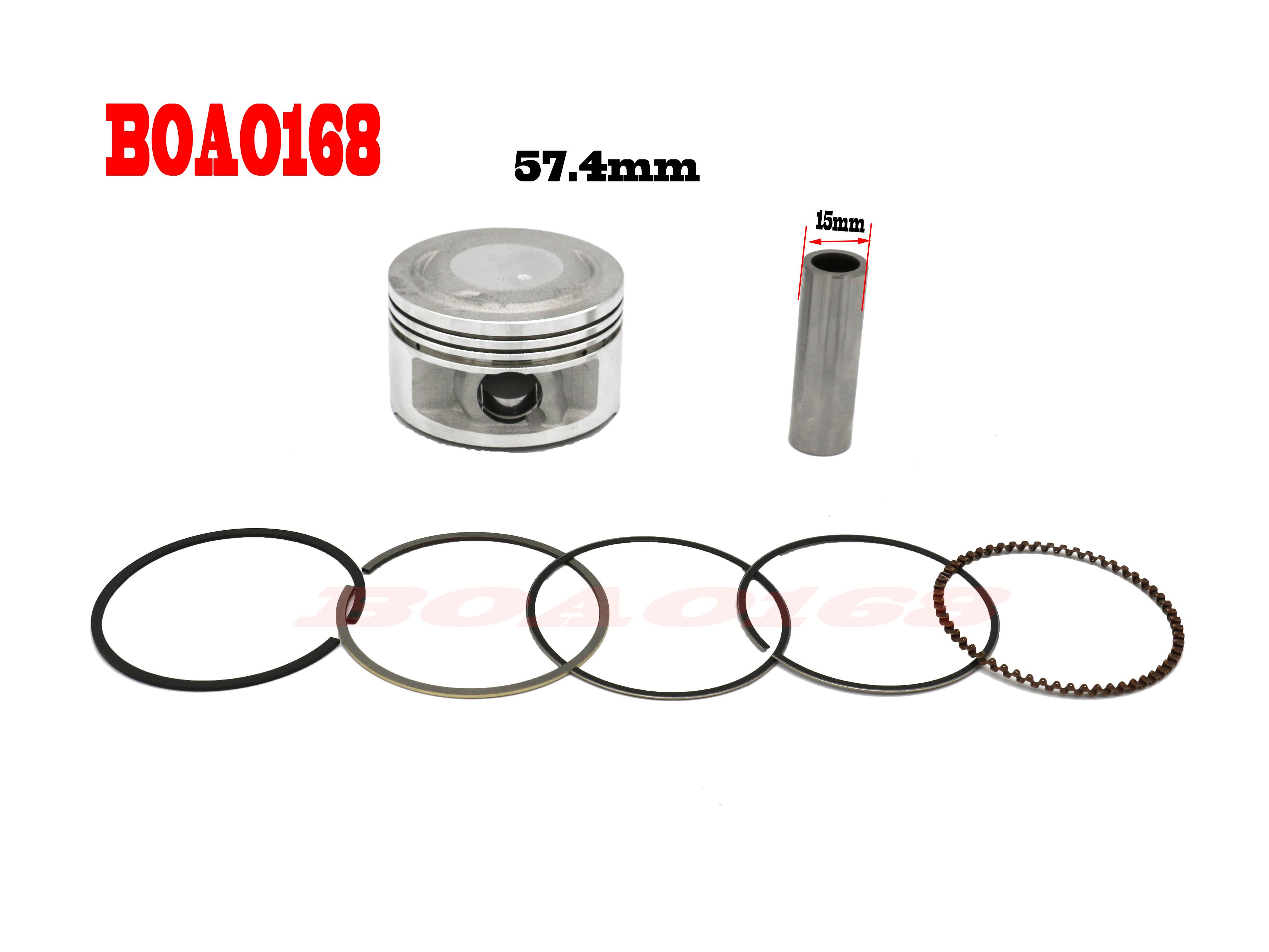 Kit silinder sepeda motor 57.4 - Motorcycle Piston ulasan dan harga